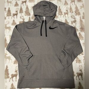 NIKE “NikeFIT” Men’s Athletic Grey Hoodie Pullover (Size - M)